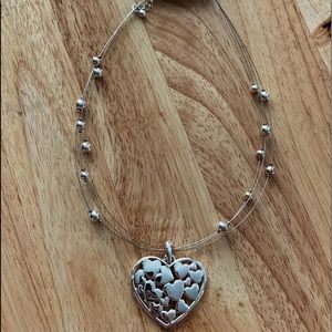 🔴 Heart pendant necklace